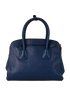 Open Promenade Tote, £375, Handbags, Blue, Leather, Back view